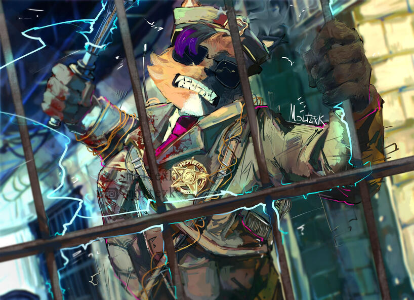 half body + background