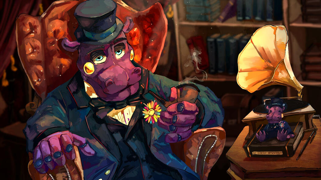 half body + background