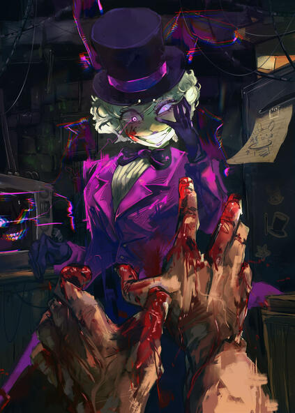 half body + background